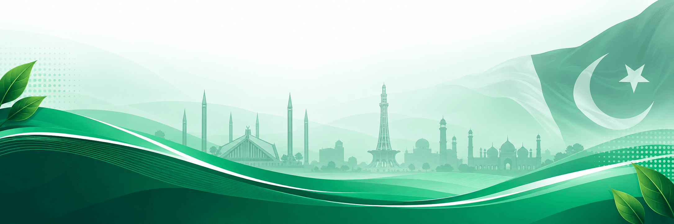 Minar-e-Pakistan and the Pakistan skyline